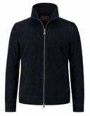 Navy Alcantara suede jacket - Coming Soon