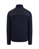 Navy Corsaro Suede-Knit Cardigan - Coming Soon