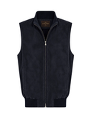 Midnight Navy Alcantara Suede Vest - Coming soon